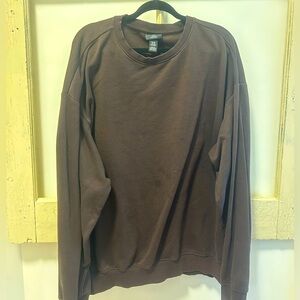 Brown Loose Fit Sweater